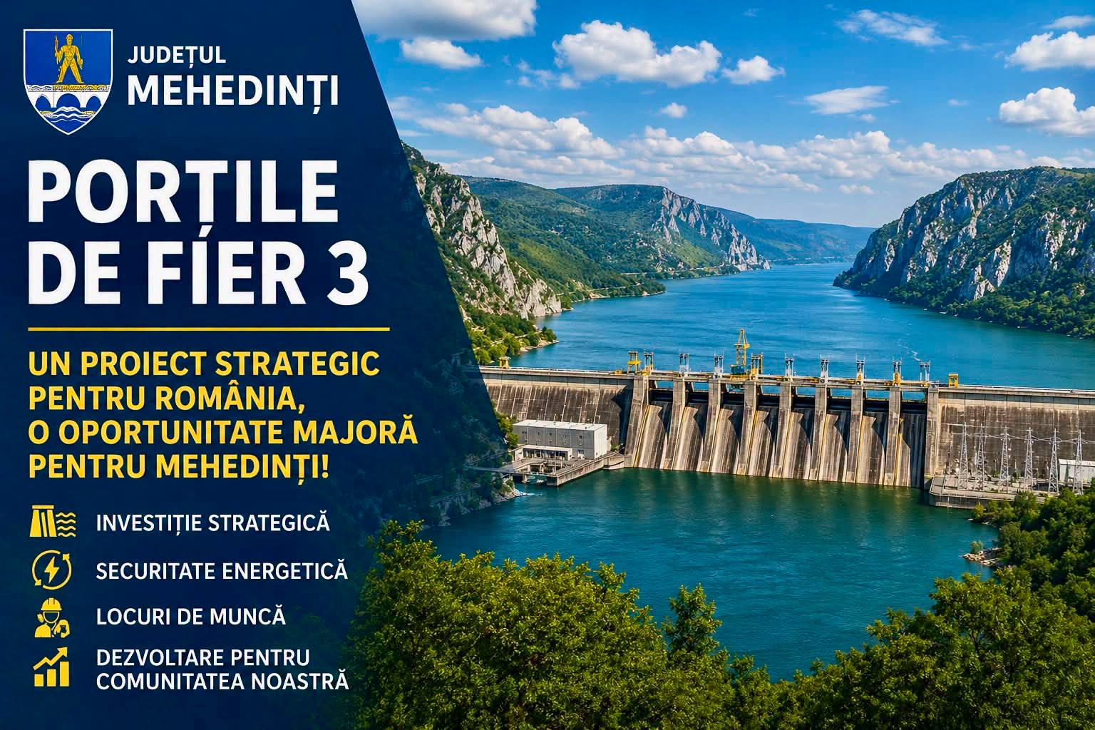 Semnarea memorandumului pentru proiectul Porțile de Fier 3 la București