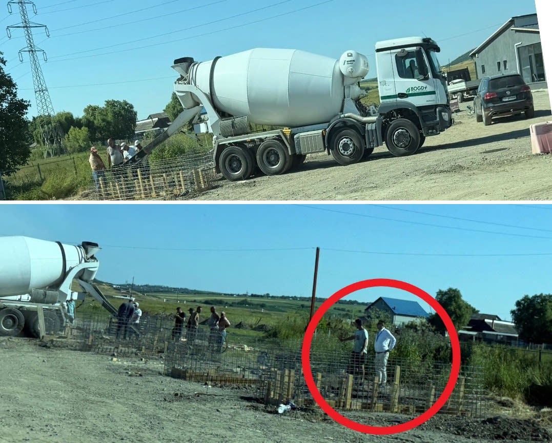 Construcție spălătorie auto în Podu Iloaiei