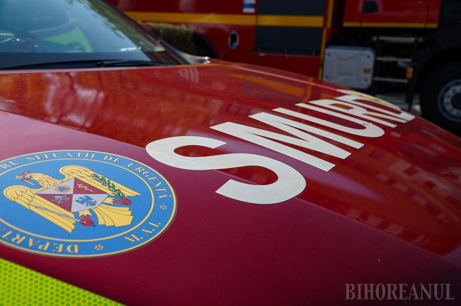 Copil rănit în accident rutier, ambulanță la fața locului
