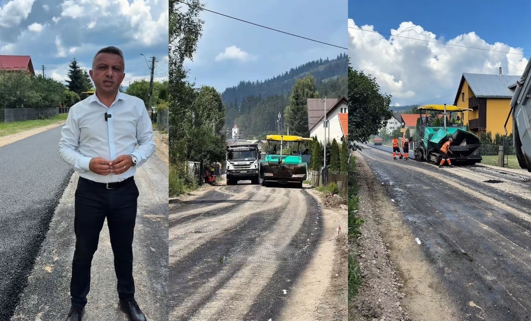 Asfaltare străzi Vatra Dornei