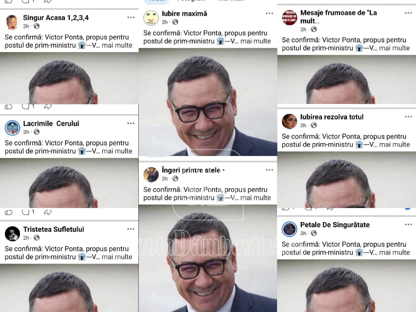 Victor Ponta politician