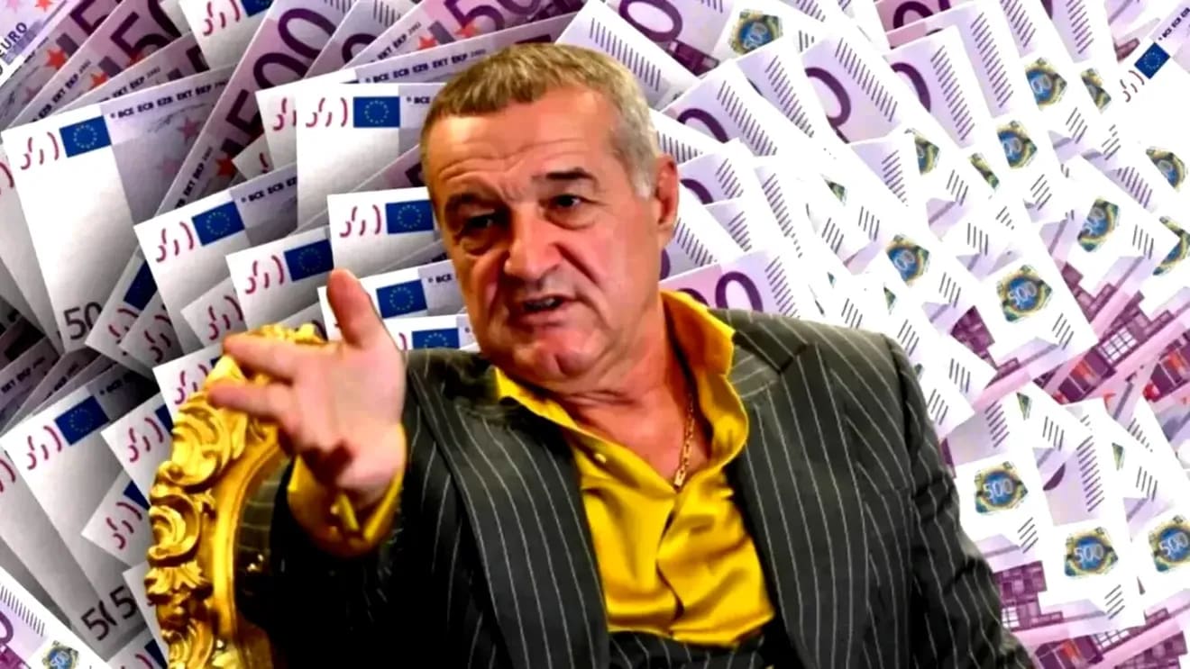 Aymen Boutoutaou în tricoul FCSB, pe stadionul din București
