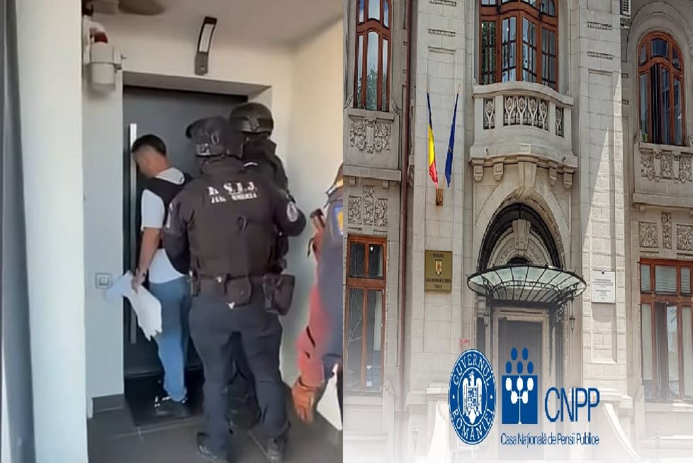 Polițiști și procurori în timpul perchezițiilor în județele implicate Polițiști și procurori în timpul perchezițiilor în județele implicate