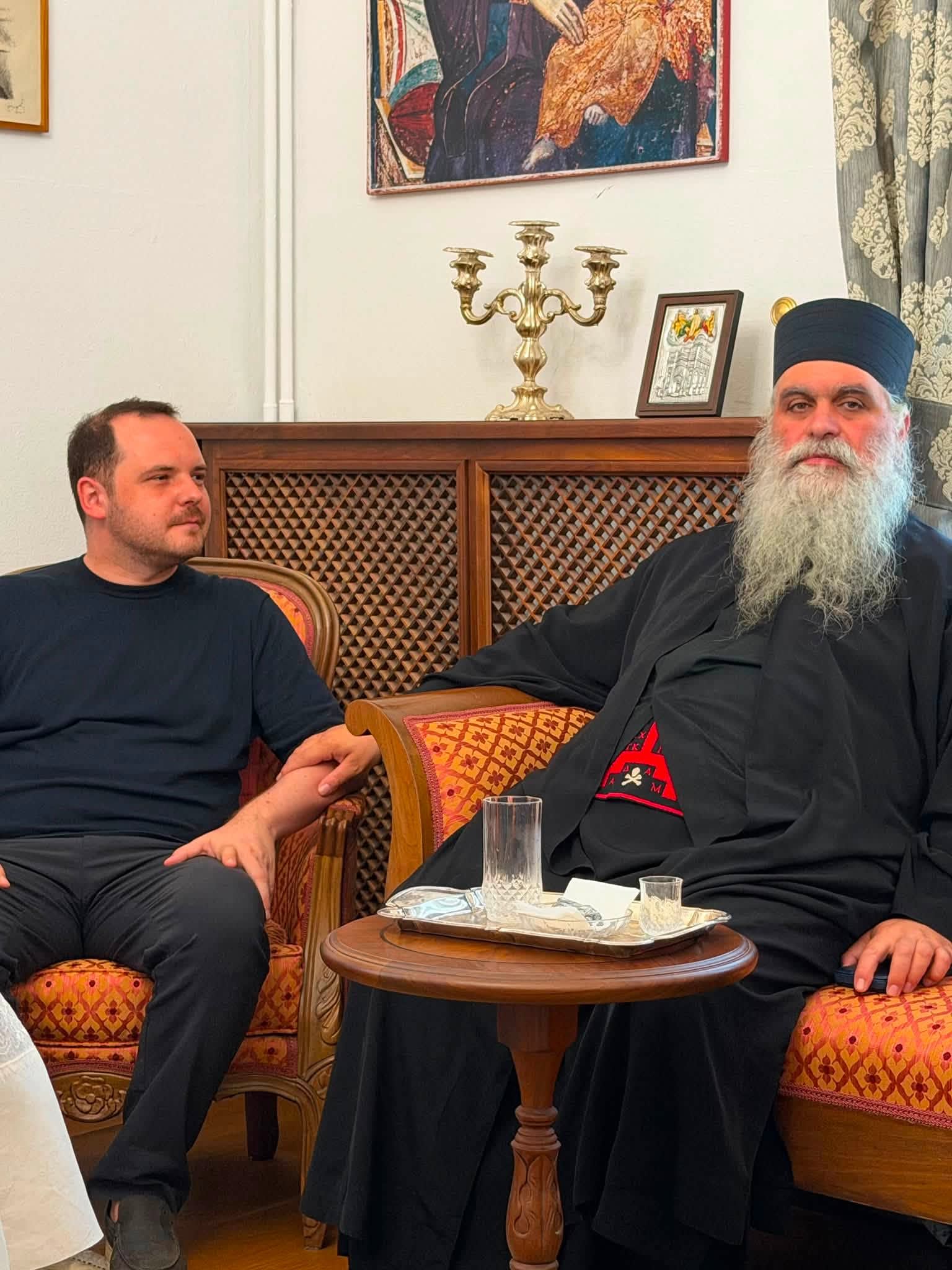 Alexandru Rogobete la Muntele Athos, rugăciune și reflecție