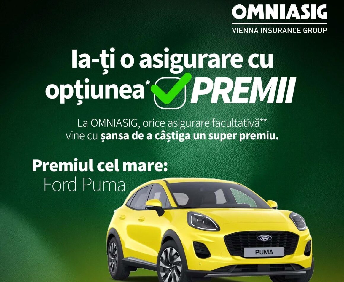 Promoție campanie asigurări OMNIASIG cu premii lunare