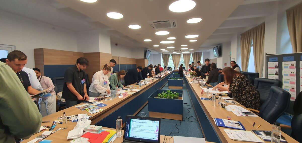 Studenți la Școala internațională de vară SUMMA MAST