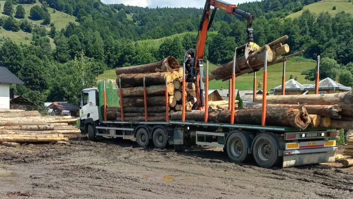 Materiale lemnoase reținute de Garda Forestieră