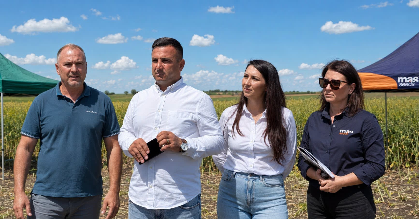Botoșaniul, exemplu de agricultură performantă: la Cervicești, ferma lui Cristian Andrici arată cum se lucrează pământul la cel mai înalt nivel