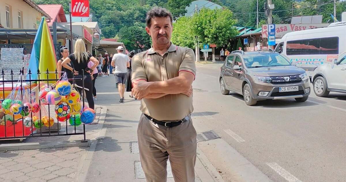 Adrian Botici în fața instanței, în timpul procesului