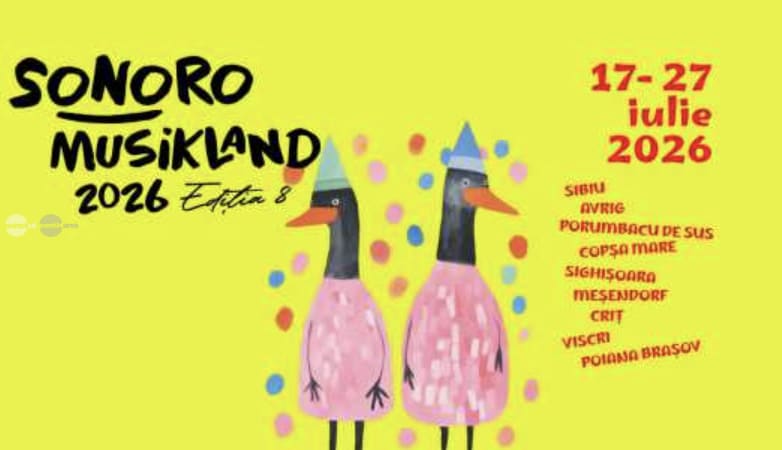 Artiști în concert la Festivalul SoNoRo Musikland în sala de concert