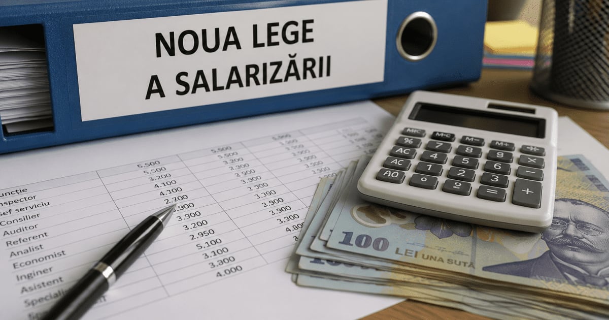 Ministerul Muncii publică proiectul noii legi a salarizării