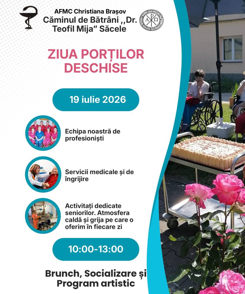 Eveniment cultural la Căminul de Bătrâni din Săcele, activități artistice și vizite
