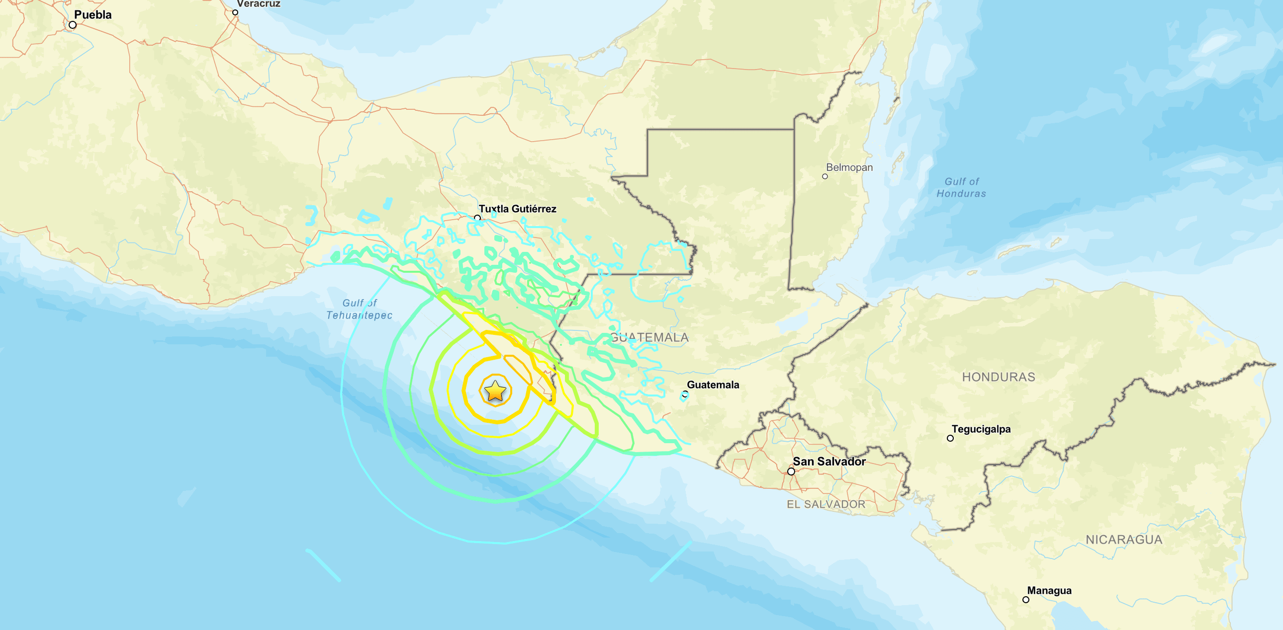 Clădiri zguduite de cutremur în Guatemala, evacuări în curs