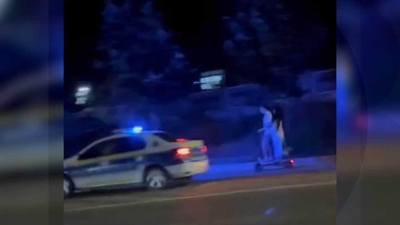 Tinerii din Galați urmăriți de poliție pe bulevard