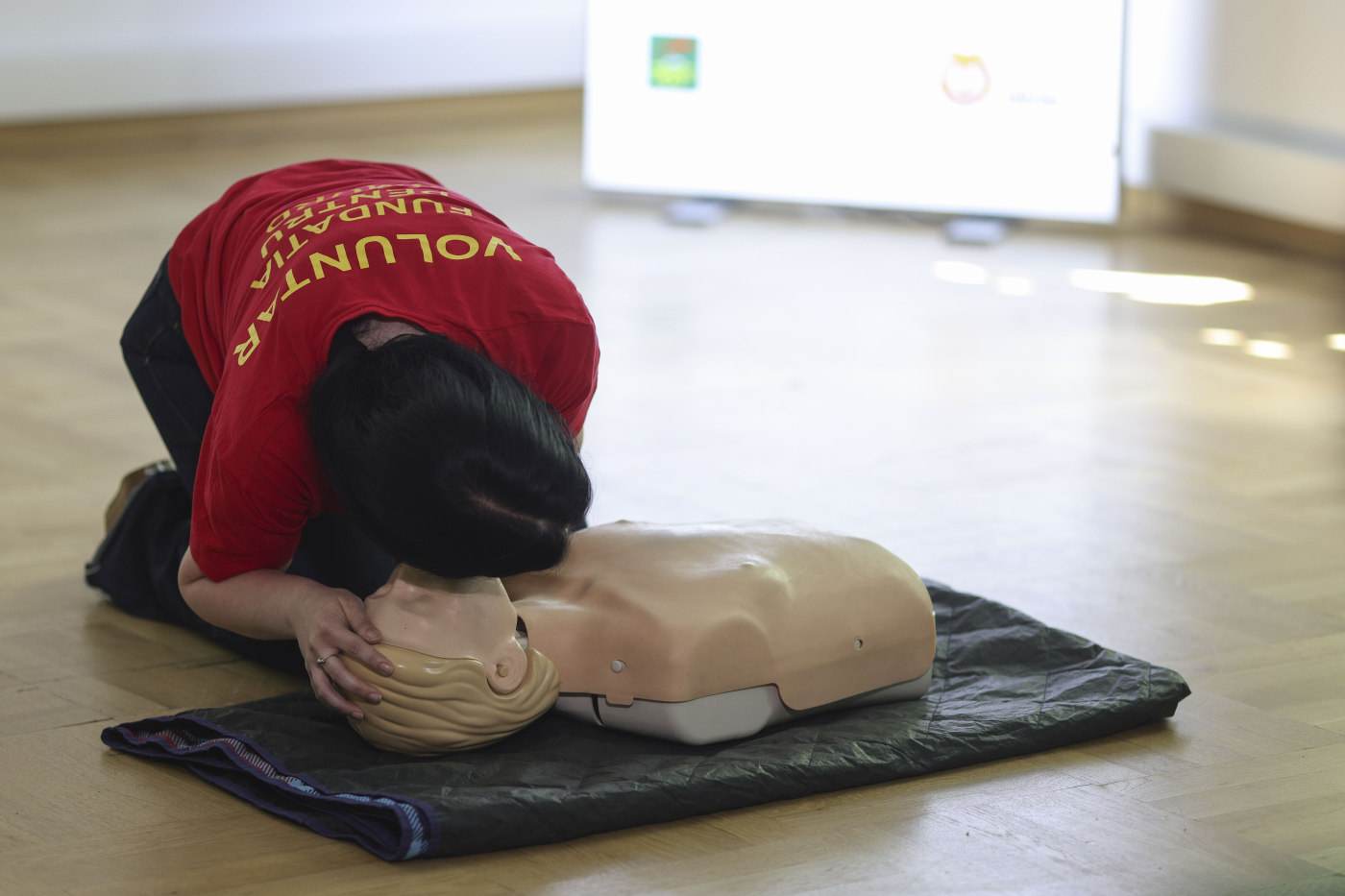 Echipaj de paramedici în acțiune în România