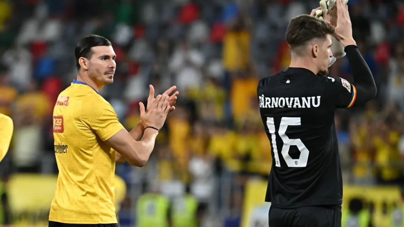Florin Niță în timpul unui meci de fotbal