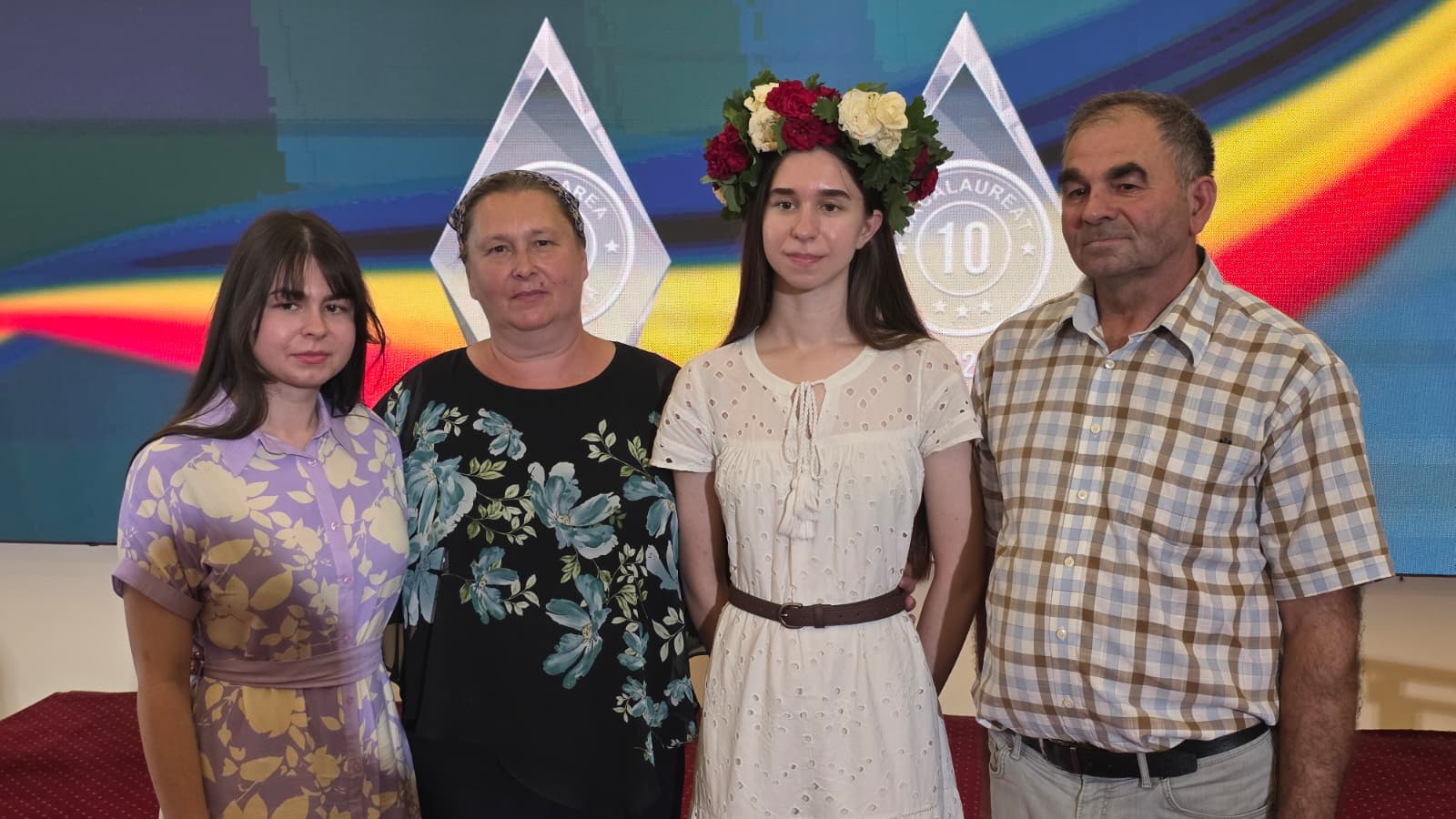 Naomi Pascal, absolventă a Colegiului Tehnic, la examenul de Bacalaureat