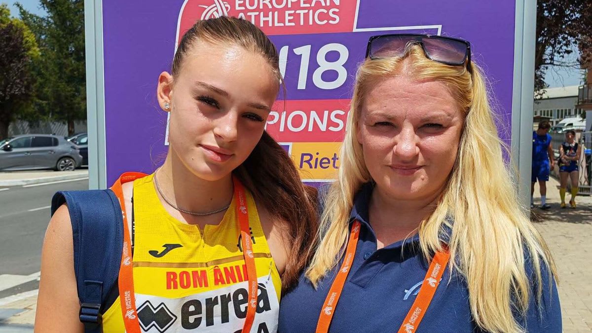 Carolina Pungă în finala de 100 metri la Europenele U18