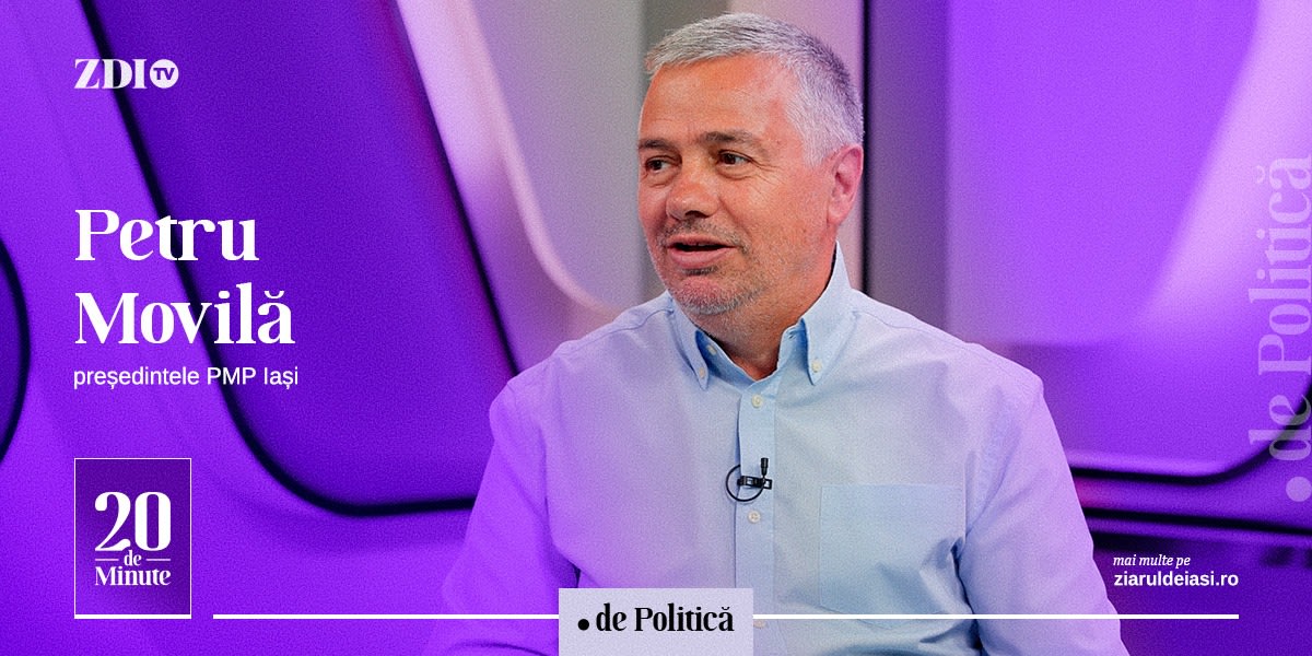 Petru Movilă discutând la ZDI TV