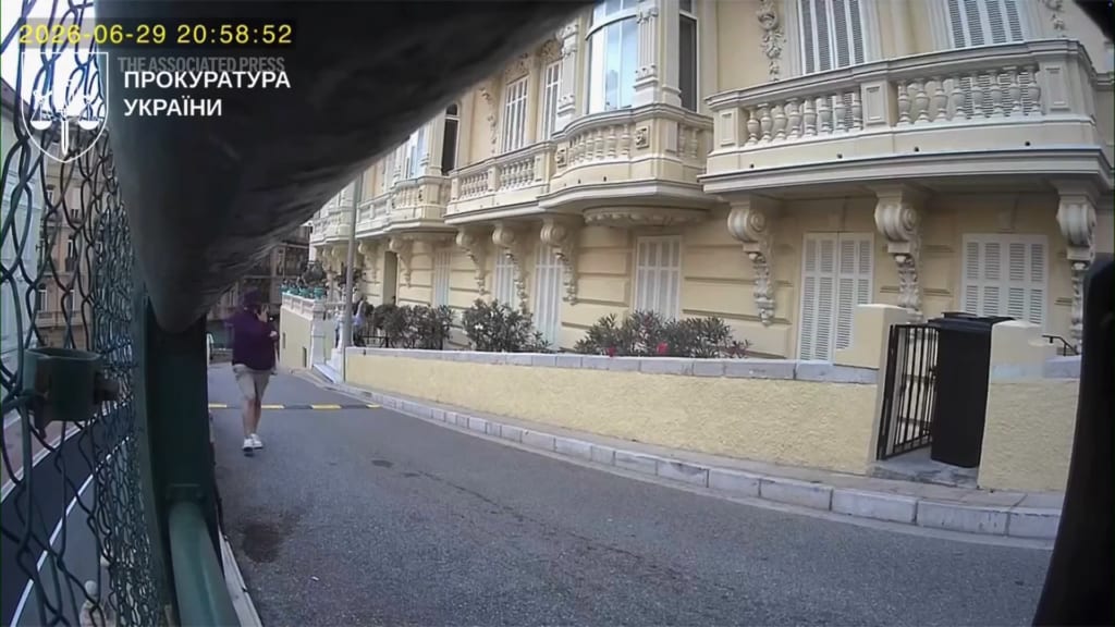 Imagini din atentatul cu bombă din Monaco, cameră de supraveghere