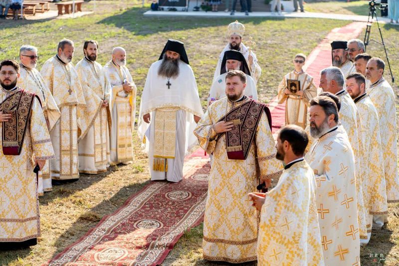 Biserica din Gherăești după restaurare