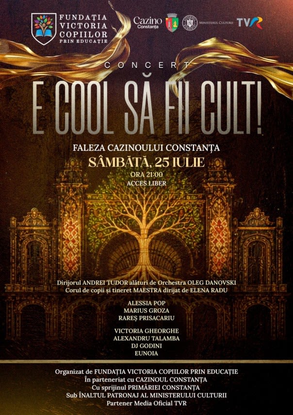 Fațada Cazinoului din Constanța iluminată cu video mapping în timpul spectacolului Fațada Cazinoului din Constanța iluminată cu video mapping în timpul spectacolului