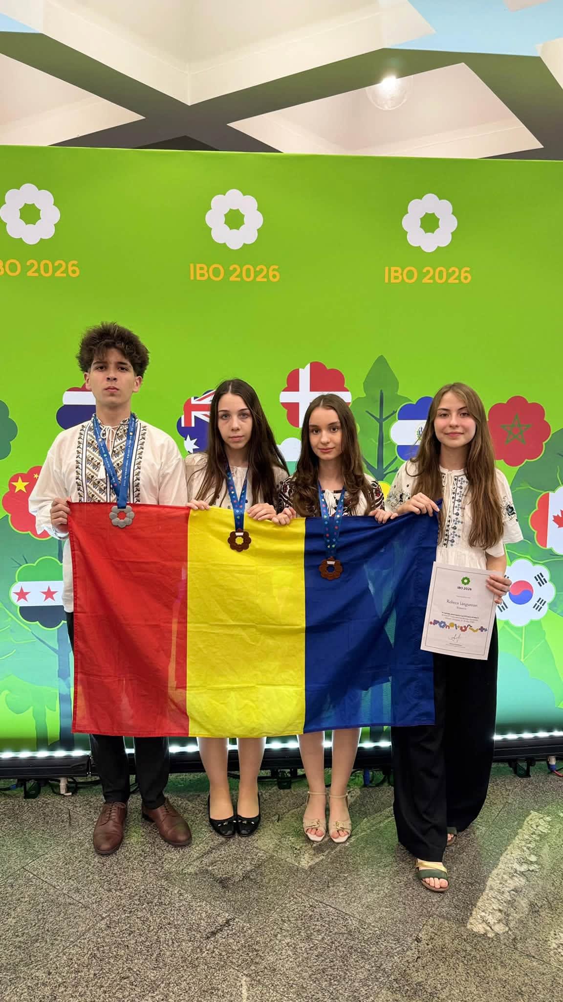 Elevi români medaliați la Olimpiada de Biologie 2026 Elevi români medaliați la Olimpiada de Biologie 2026