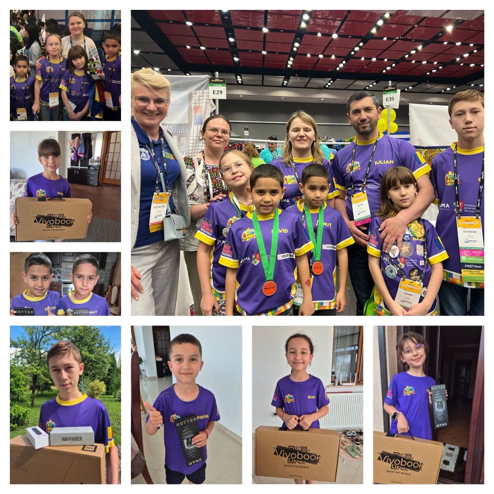 Elevi din Vrancea cu echipamente de robotică, participând la competiție internațională Elevi din Vrancea cu echipamente de robotică, participând la competiție internațională
