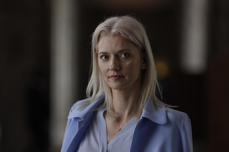 Alina Gorghiu criticând decizia PNL despre listele cu USR Alina Gorghiu criticând decizia PNL despre listele cu USR