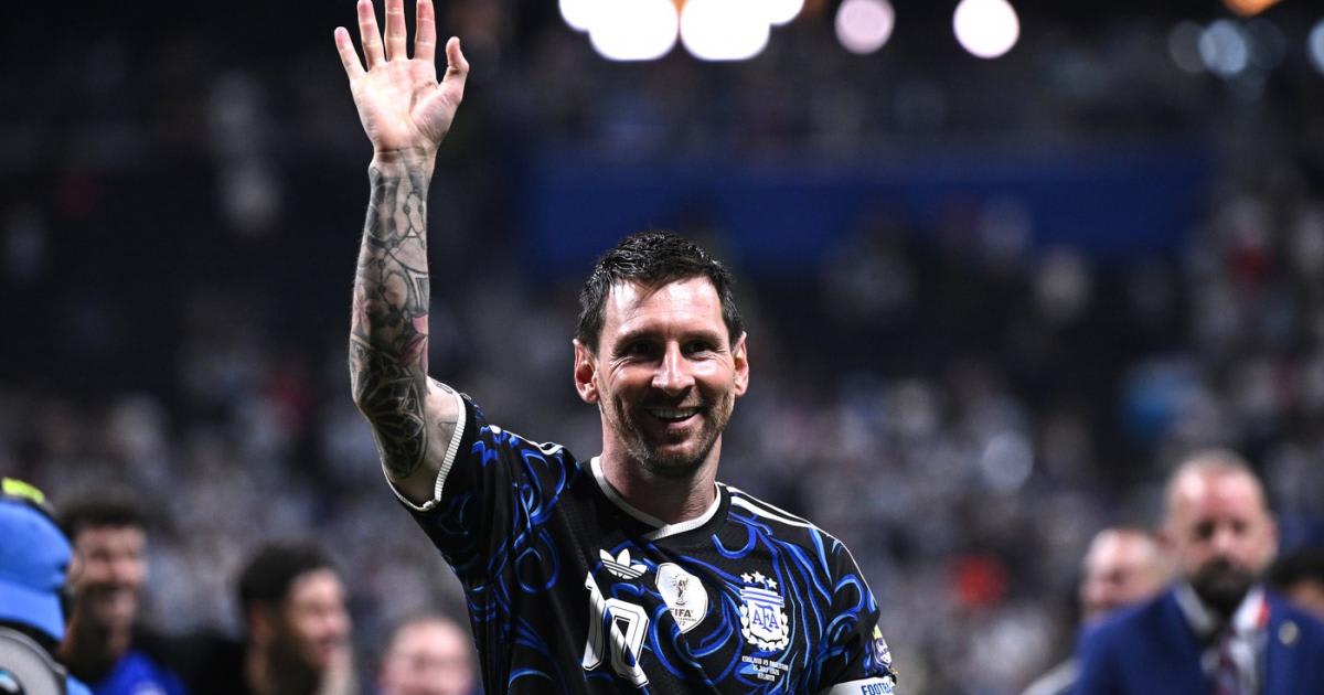 Messi în tricoul Argentinei, înaintea finalei CM 2026 Messi în tricoul Argentinei, înaintea finalei CM 2026