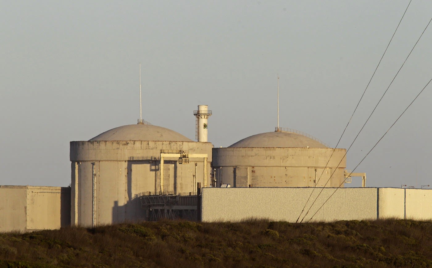 Centrala nucleară Koeberg lângă Cape Town, Africa de Sud