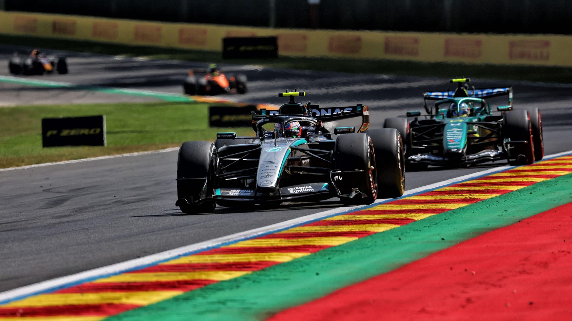 Kimi Antonelli câștigând GP de Belgia în Formula 1 Kimi Antonelli câștigând GP de Belgia în Formula 1