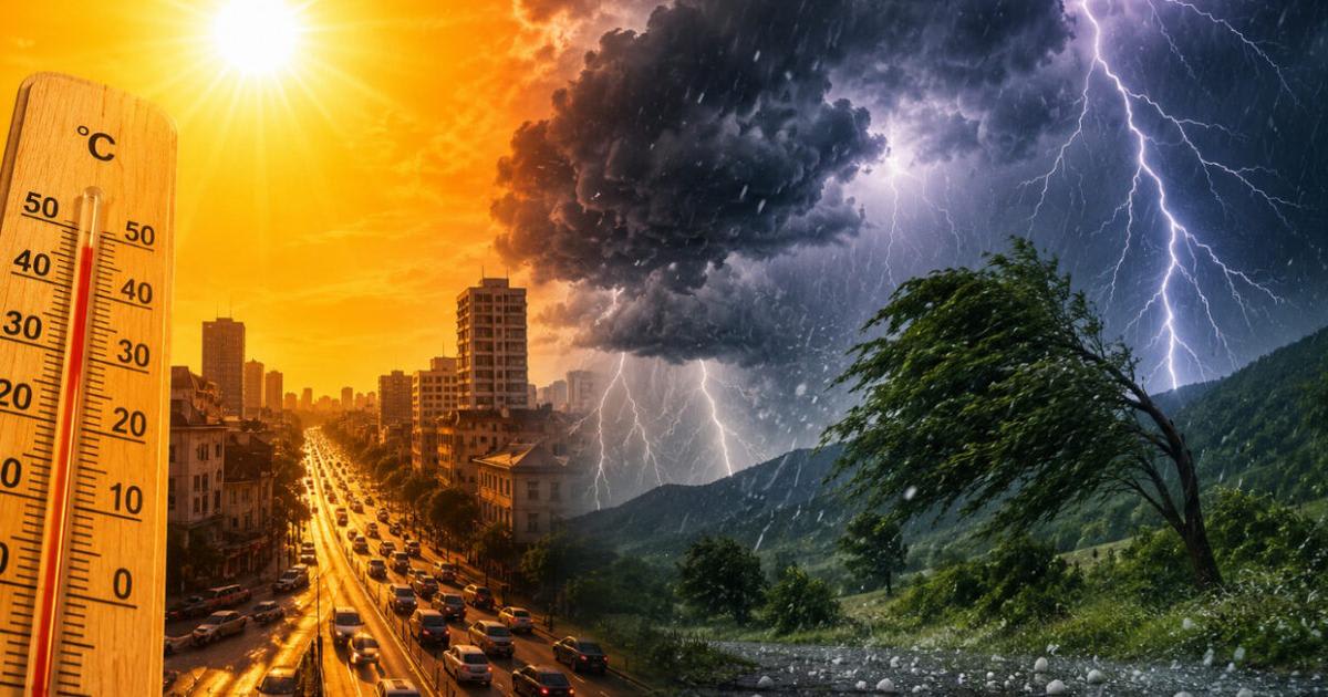 Vremea schimbătoare în România Vremea schimbătoare în România