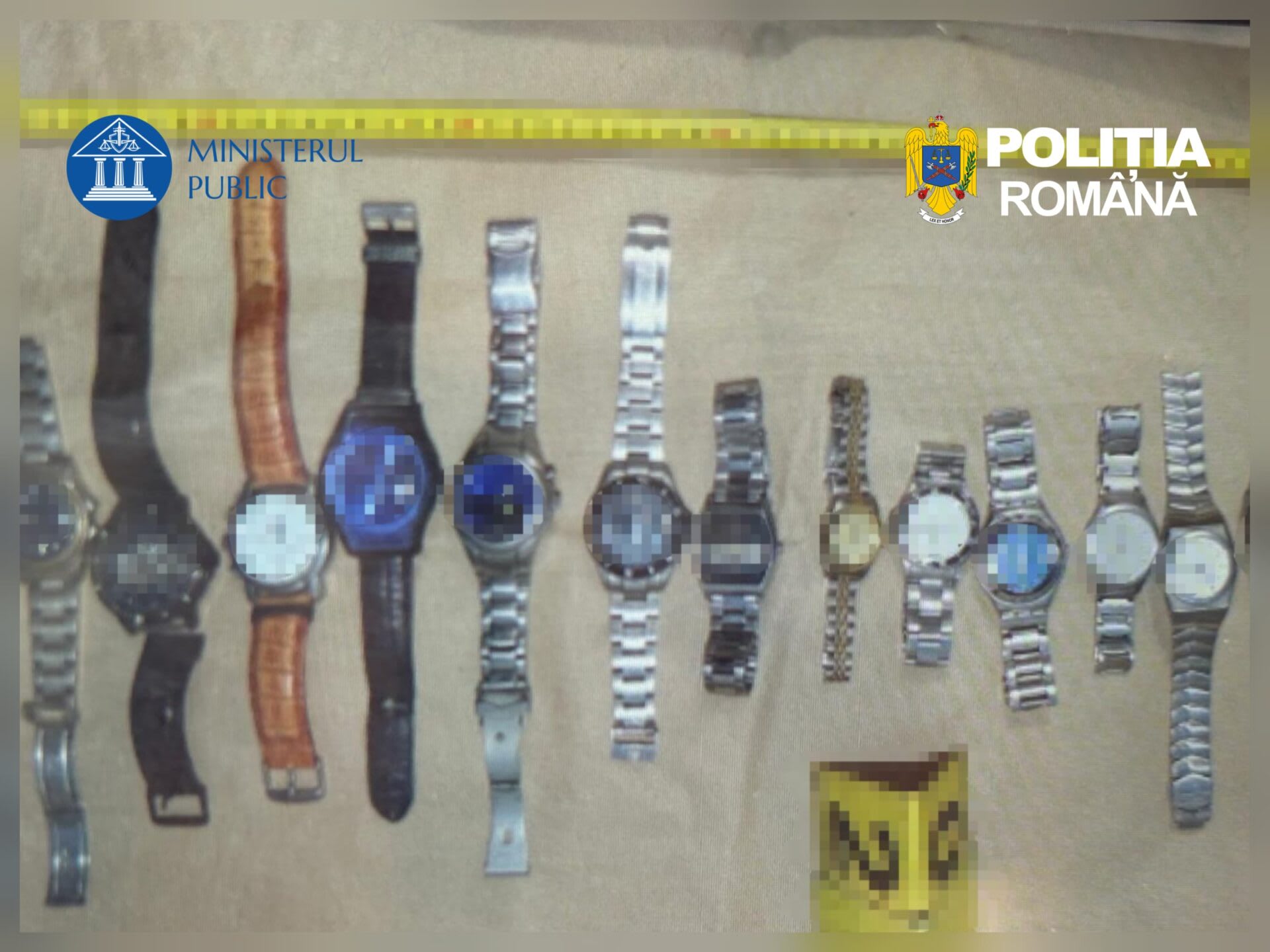 Polițiști în acțiune în comuna Drânceni, confiscare bunuri suspecte