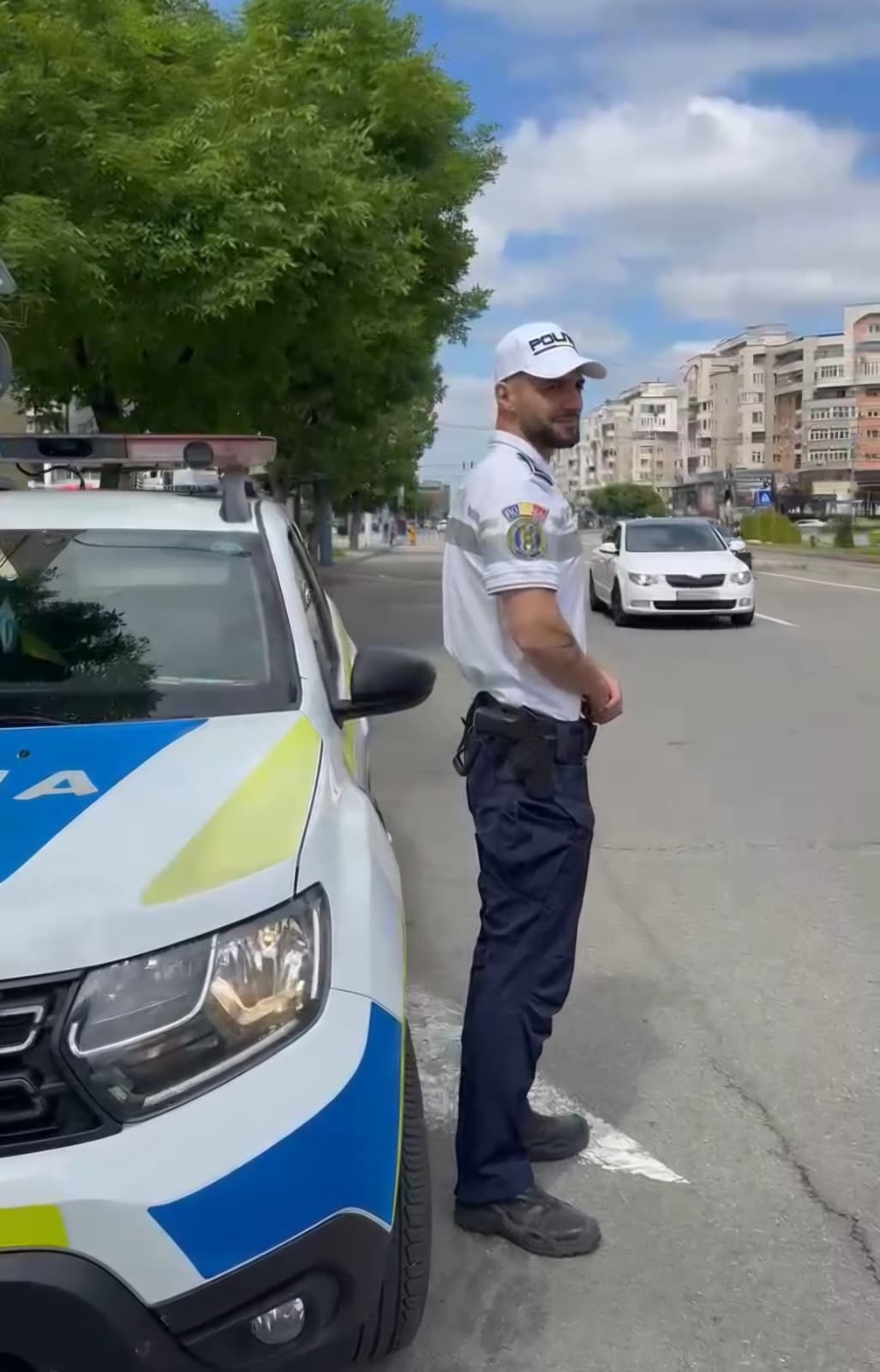 Polițiști rutieri în acțiune în Arad și Sebiș Polițiști rutieri în acțiune în Arad și Sebiș