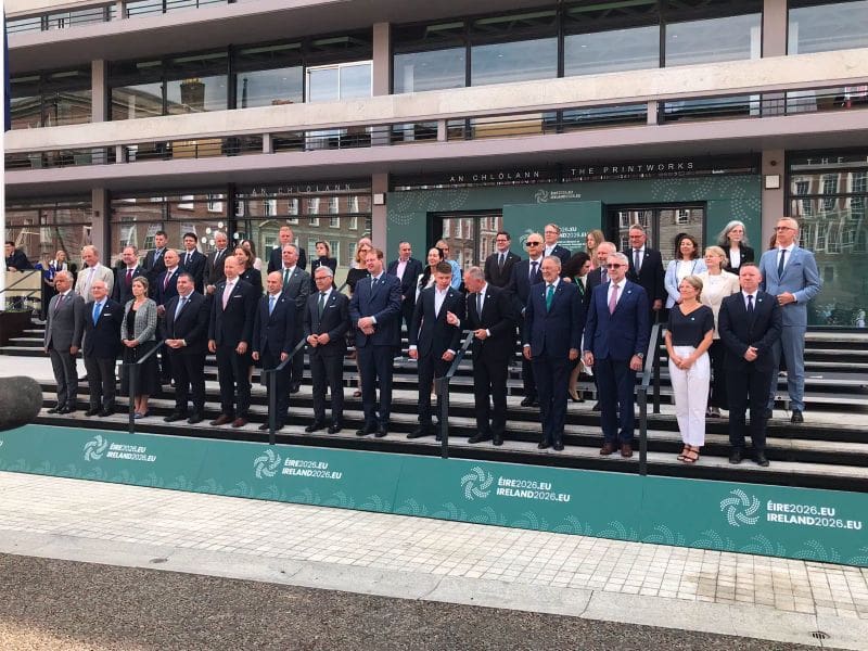Raed Arafat participând la reuniunea JAI la Dublin în 2026 Raed Arafat participând la reuniunea JAI la Dublin în 2026