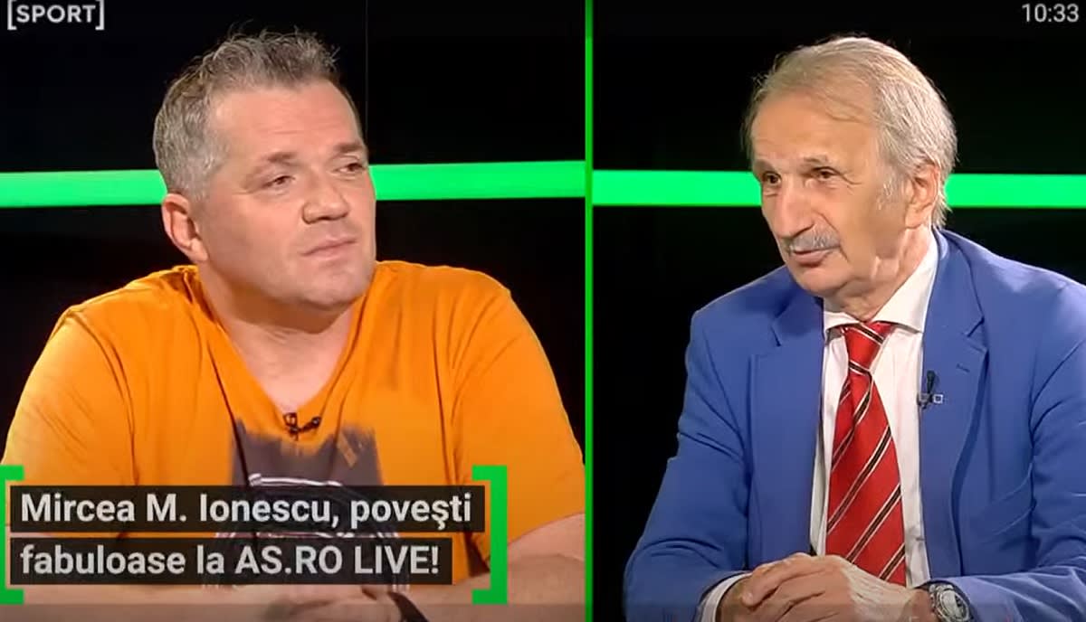 Portretul lui Mircea M. Ionescu, jurnalist român în vârstă de 80 de ani Portretul lui Mircea M. Ionescu, jurnalist român în vârstă de 80 de ani