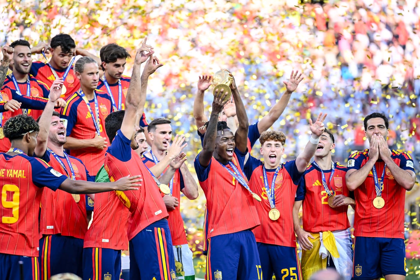 Ferran Torres sărbătorește golul victoriei în finala CM 2026 Ferran Torres sărbătorește golul victoriei în finala CM 2026