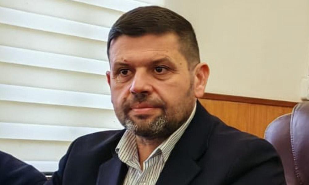Marian Tănase în cadrul unei ședințe administrative