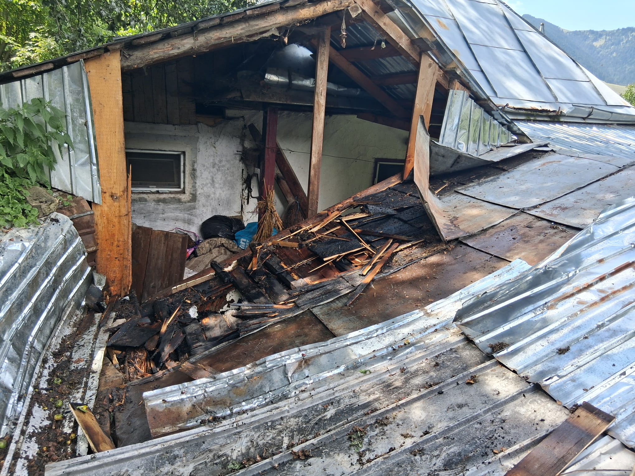 Incendiu în gospodărie Neamț Incendiu în gospodărie Neamț