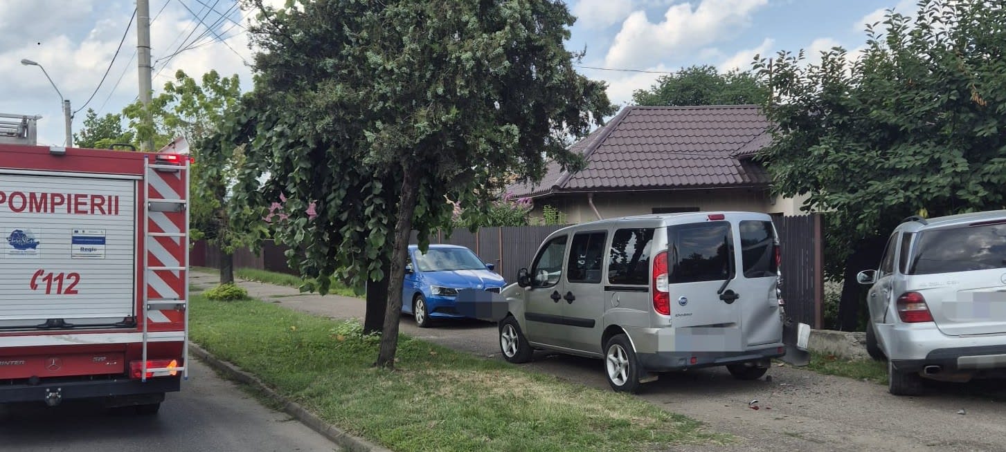 Accident rutier în Piatra-Neamț Accident rutier în Piatra-Neamț