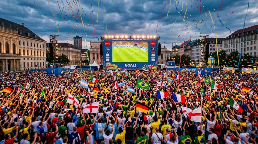 Fan festivaluri pline de spectatori în timpul Mondialului 2026 Fan festivaluri pline de spectatori în timpul Mondialului 2026