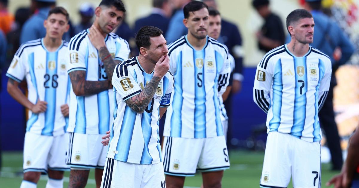 Jucători Argentina în finala Cupei Mondiale 2026, scene tensionate pe teren