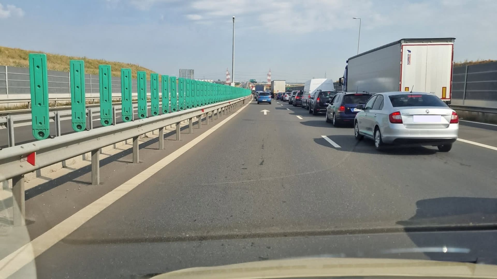 Autobahn București - traficul închis pentru reparații