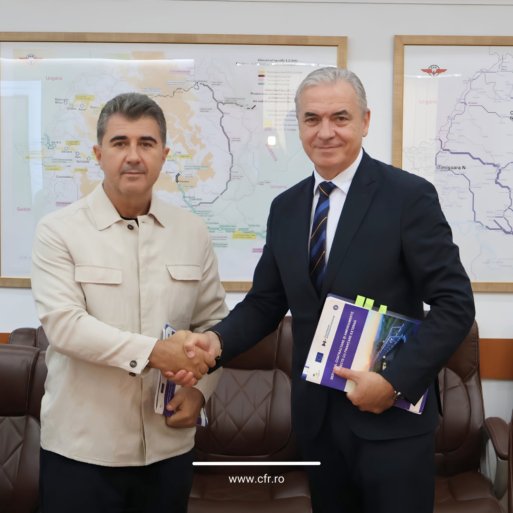 Lucrări de modernizare a liniei feroviare CFR în România Lucrări de modernizare a liniei feroviare CFR în România