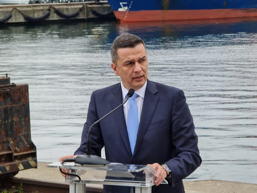 Sorin Grindeanu în conferință de presă, discuții politice