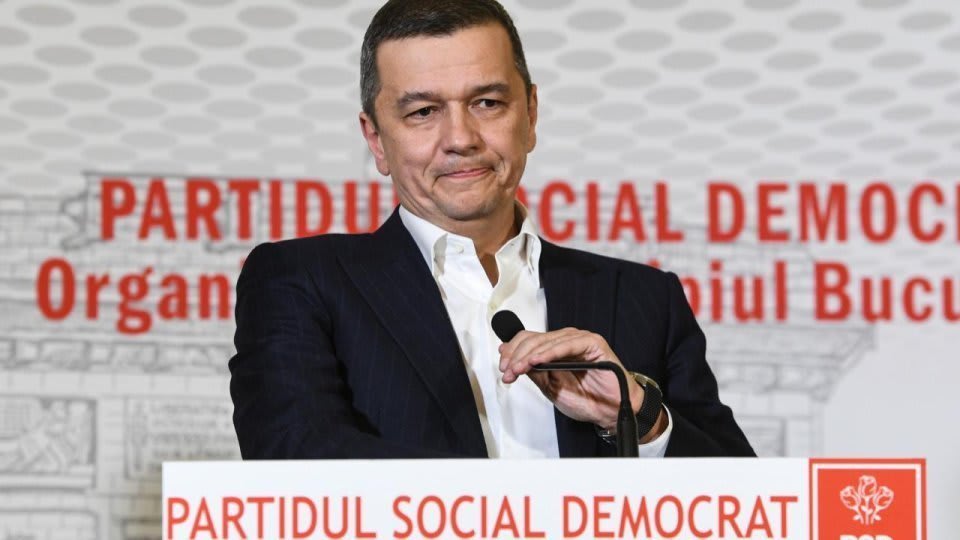 Sorin Grindeanu în discurs parlamentar în timpul propunerii comisiei de criză