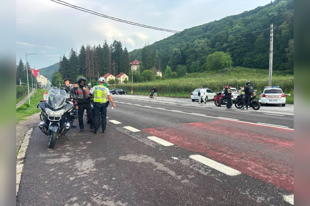 Polițiști rutieri în acțiune pe drumurile din Vâlcea