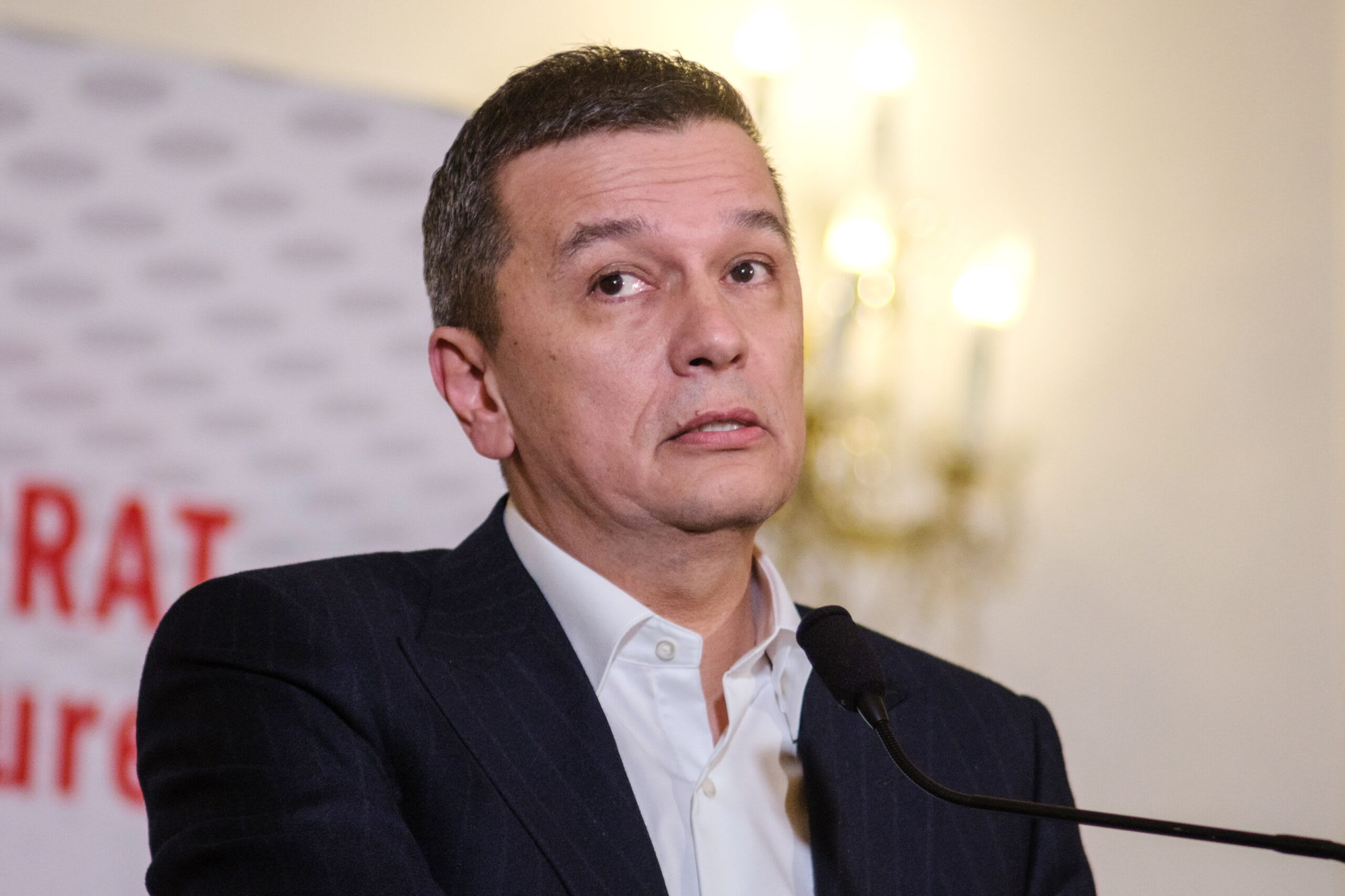 Sorin Grindeanu în conferință de presă despre criza politică Sorin Grindeanu în conferință de presă despre criza politică