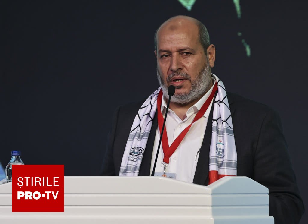 Liderul Hamas Khalil Al-Hayya în discurs